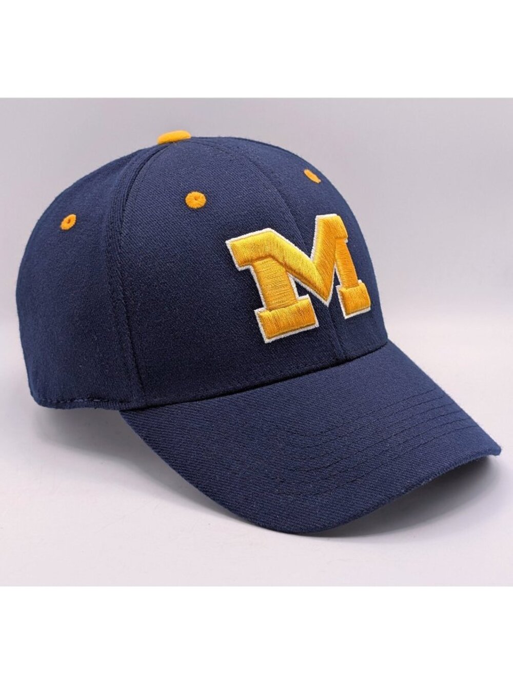University Of Michigan Wolverines Fitted Stretch Hat OSFM Top Of The World TOW